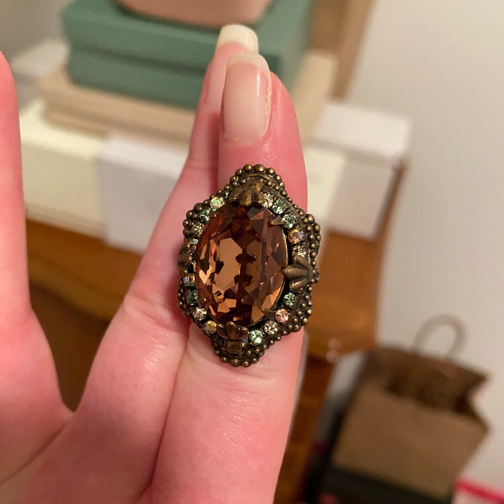 Sorrelli “Water Lily” ring